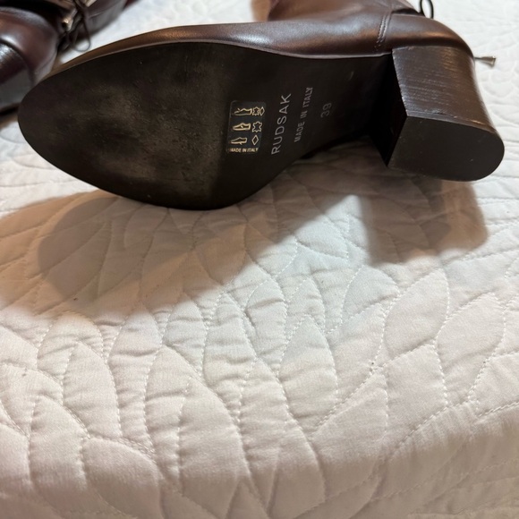 Rudsak Brasil Over-the-Knee Leather & Suede Boots size 39 - Picture 15 of 16